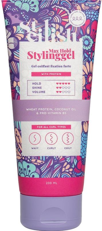 Steilish - Max Hold - Stylinggel - 200 ml