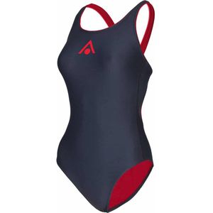 Aquasphere Essential Classic Back - Badpak - Dames - Rood/Grijs - 36