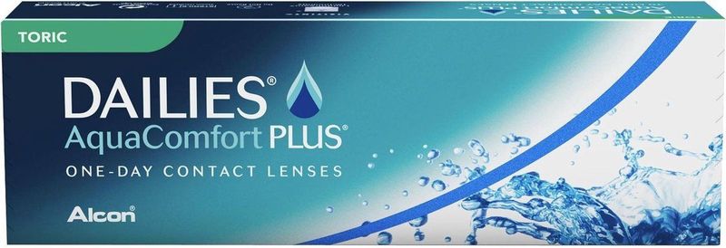 Alcon - Dailies Aquacomfort Plus - Daglenzen - Torisch - 30 Stuks