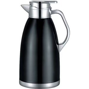 Cheffinger Thermoskan 2.3 Liter - Zwart - RVS Inox - Themosfles