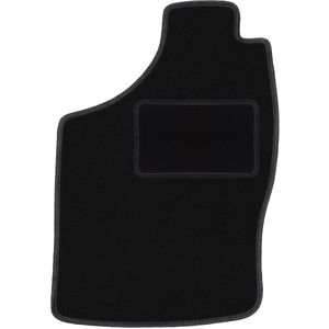 Bestuurdersmat zwart voor: Opel Astra F hatchback, sedan, stationwagen, cabrio (1991-2002)