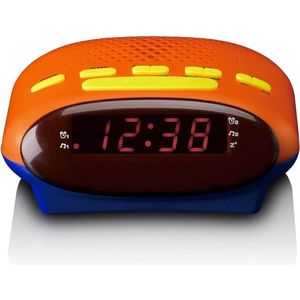 Lexium Wekkerradio Op Netstroom - Klokradio - Wekkerradio - Klokradio Met Wekker - Wekkerradio Dab - Wekker Dab Radio