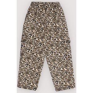 Panter print cargo broek nelia 8y