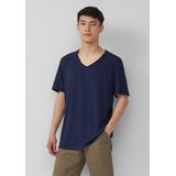 T-shirt - V-hals - Katoen - Zacht - Normale Pasvorm
