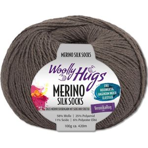 Merino Zijde Sokkenwol 100g - 15 Kleuren voor Sokken en Handwarmers