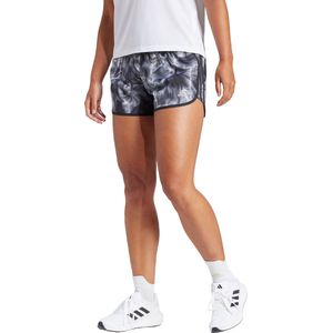 adidas Performance Marathon 20 Allover Print Shorts - Dames - Wit- XL 3