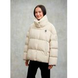 Blauer - Nuvola Ross - Gewatteerd Donsjack - Zwart - Hoge Kraag