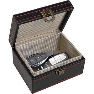 Faraday box - Faraday Box Autosleutel - Autosleutel RFID Antidiefstal - Keyless Entry Hoesje - RFID Beschermhoes Autosleutel - Sleutelbeschermer Keyless Auto - Antidiefstal - Kluis