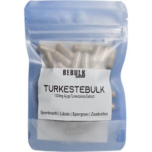 Supplementen - TurkesteBulk 1.0 - Turkesterone 1000mg - BeBulk Nutrition - 90 Capsules