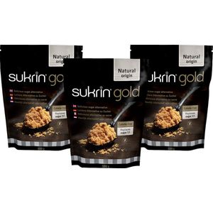 Sukrin Gold 500g - Voordeelverpakking - 100% Natuurlijke Suikervervanger - Alternatief voor bruine suiker/basterdsuiker - Bevat Erythritol
