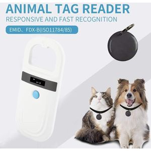 Dierchip-ID-scanner met beeldscherm voor dierbeheer