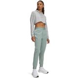 UA Rival Hi Rise Woven Pant - Groen - Broek