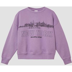 s.Oliver - Sweatshirt - Oversized - Met Opvallende Print