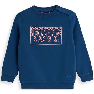 4PRESIDENT Sweater meisjes - Blue - Maat 74 - Meisjes trui