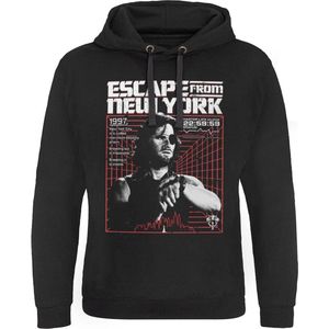 Escape From New York Hoodie/trui -XL- Escape From N.Y. 1997 Zwart