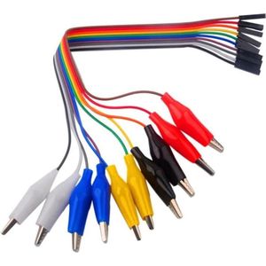 OTRONIC® Krokodilklem naar Dupont Female 20cm 10 stuks