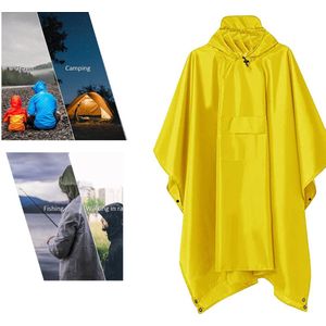 Regenponcho - regenpak - Regen Poncho Unisex - Regenjas - Poncho Regen - Regenponcho Volwassenen - Fietsponcho - poncho regenjas - Regenjas met capuchon - Regenkleding - Regenponcho Fiets - regenpak dames - regenpak heren - Onesize