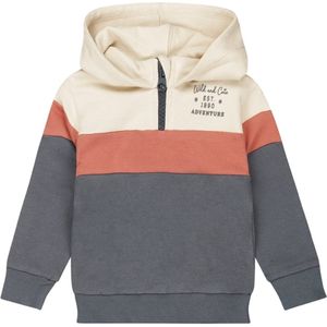 Dirkje-Jongens Sweater met capuchon-Navy