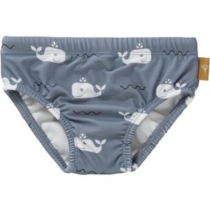 Fresk Swim UV Diaper pants boys Whale Blue Fog - Zwembroek baby - maat 74/80