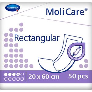 MoliCare - Rectangular 4 - Inlegverband - 20x60cm - 50st