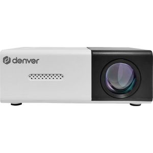 Denver Mini Beamer - Full HD 1920*1080P - 30 ANSI Lumen - Projector - Thuisbioscoop - HDMI - USB-C - PR1000