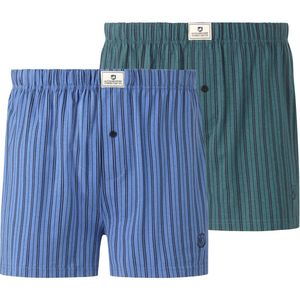 Jan Vanderstorm - THURE - Boxershorts - Blauw - Set van 2