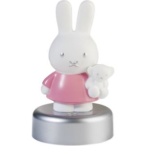 Nijntje nachtlampje, variant roze - kinderlampje 16cm - Bambolino Toys