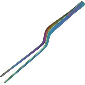 Keukenpincet - Ergonomisch voedselpincet - 1 stuk - Roestvrij staal - 20 cm