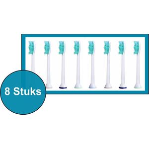 8 Opzetborstels geschikt voor Philips Sonicare