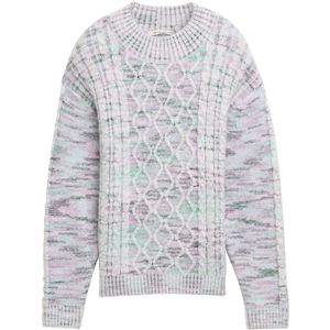 TOM TAILOR Denim Damestrui, 36612 - Space Dye Cable Mix, XXL