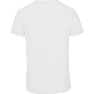 T-shirt met ronde hals 'Triblend men' B&C Collectie Wit - S