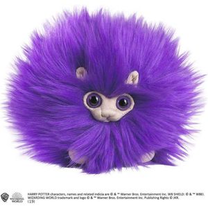 Noble Collection Harry Potter - Purple Pygmy Puff Knuffel 15 cm Knuffel