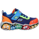 Skechers - Play Scene - Klittenbandschoenen - Vrolijk - Mesh-Textiel en Imitatieleer