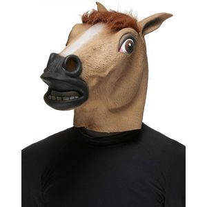 Paarden masker voor volwassen - Verkleedmasker - One size
