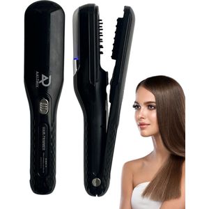 Aaldrix Split Remover - Split Ender -Incl. accessoires - Voor Gespleten Haarpunten - Split end Trimmer - Split Remover - Oplaadbaar - Zwart