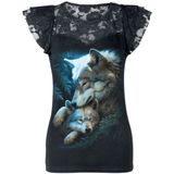 Spiral Mother's Love Dames T-shirt - zwart - 4XL