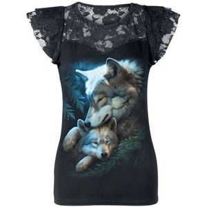 Spiral Mother's Love Dames T-shirt - zwart - 4XL