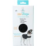 Zenpet ZenDog+ Compression shirt XS – Hondenvest – Hondenjas tegen angst en stress – Anti stress hond – Dieren antistressmiddel – Elastisch en ademend – Geschikt voor honden van 3.5 tot 9.5 kg - Zwart