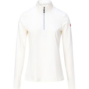 Nordberg dames ski pully - Skien - wit - korte rits - skipully - maat M