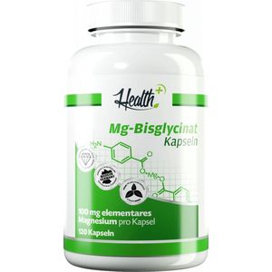 Zec+ Health+ Magnesium Bisglycinate (120 Caps) Standard - Vitaminen, mineralen & gezondheid - Mineralen