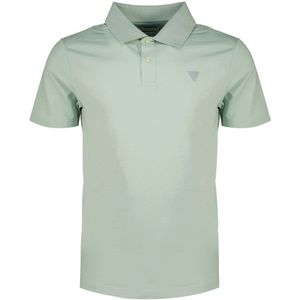 Guess Nolan Korte Mouw Poloshirt Groen S Man