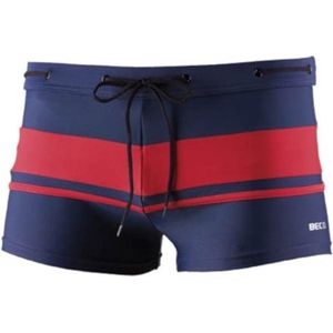 Beco Zwembroek Heren Polyamide/elastaan Marine/rood Maat S