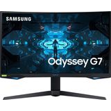 Samsung Odyssey C27G74TQSR LED display 68,6 cm (27") 2560 x 1440 Pixels Wide Quad HD QLED Zwart