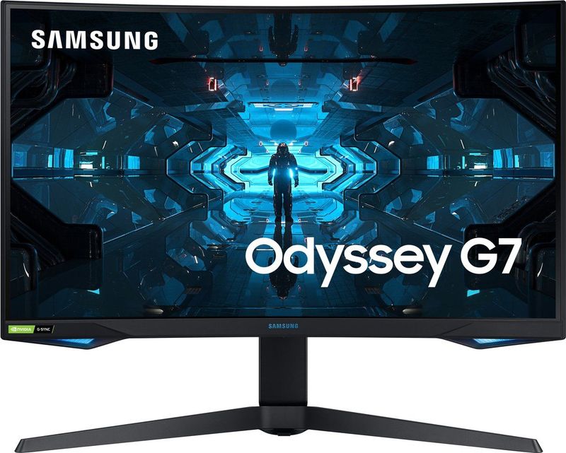 Samsung Odyssey C27G74TQSR LED display 68,6 cm (27") 2560 x 1440 Pixels Wide Quad HD QLED Zwart