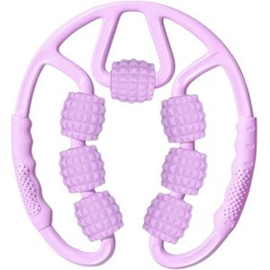 S&E Slimming Leg Hoop – Yoga Massage Roller en Spierontspanner - Paars