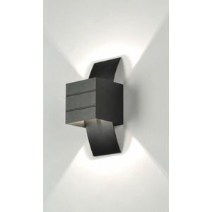 Lumidora Wandlamp 70975 - Voor binnen - LOUA - G9 - Zwart - Metaal