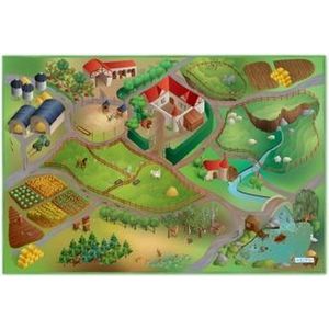 Speeltapijt Farm 100x150 cm