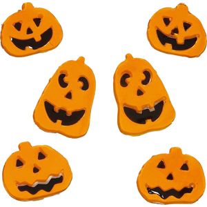Horror raamstickers pompoenen 25 x 25 cm - Halloween feest decoratie - Horror stickers