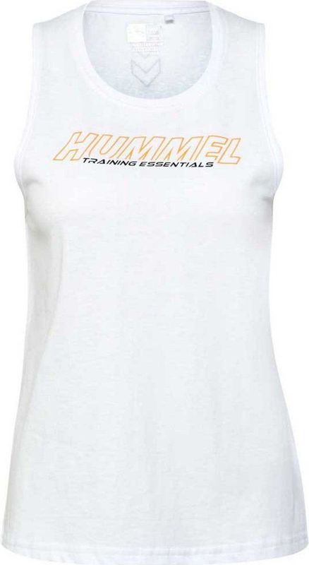 Hummel - Te Confident Cotton - Mouwloos T-shirt - Wit