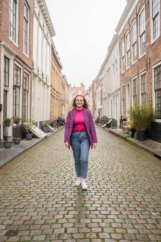 ONLCORINNA-ABBA AOP BLAZER CC T